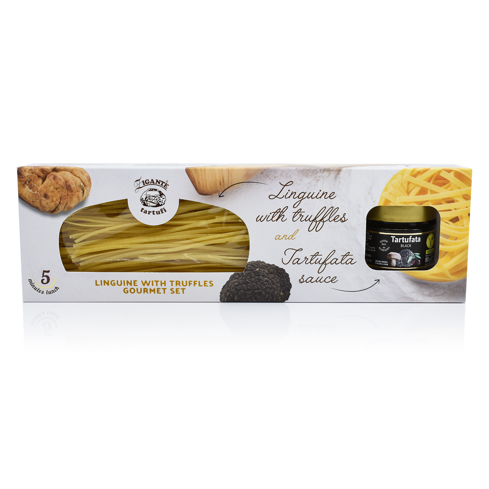 Linguine with truffles & Tartufata sauce - Gourmet set