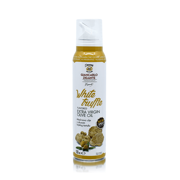 Olive oils White Truffle Spray- NEW 3/1 spray system - Zigante Tartufi Online Shop, Truffle Shop, Truffle Products