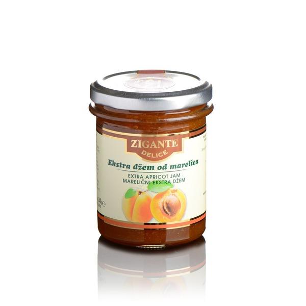 Zigante Delice Extra apricot jam 240 g - Zigante Tartufi Online Shop, Truffle Shop, Truffle Products