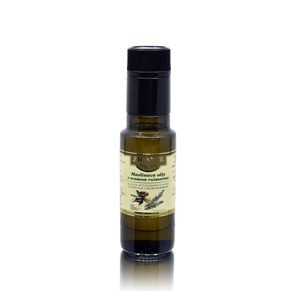 Zigante Delice Olive Oil & Rosemary flavour 100 ml - Zigante Tartufi Online Shop, Truffle Shop, Truffle Products